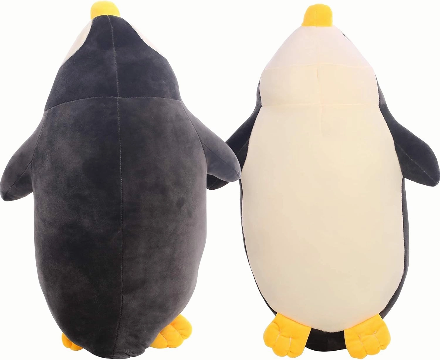 DENTRUN Penguin Stuffed Animals Bulk, Cute Penguin Plush Doll Play Toys for Kids Girls Boys Adults Birthday Xmas Halloween Present Adorable Soft Plushies, 12.20/18.11/22.44/25.98 Inchs, Blue, Black