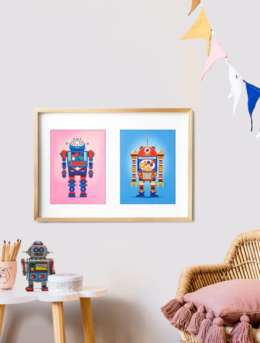 Diamond Dotz Robot Games 1 - 5.91 x 5.91 in