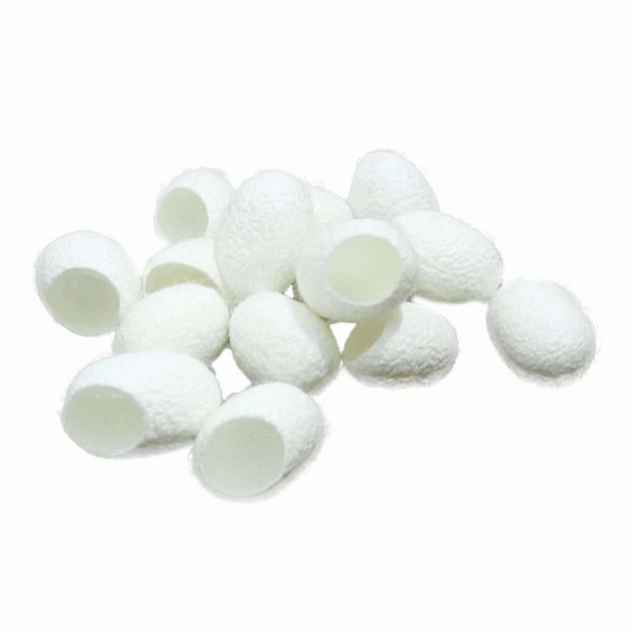 Didiseaon Shell Exfoliator 90 Natural Silk Balls for Skin Whitening Gentle Cleaning