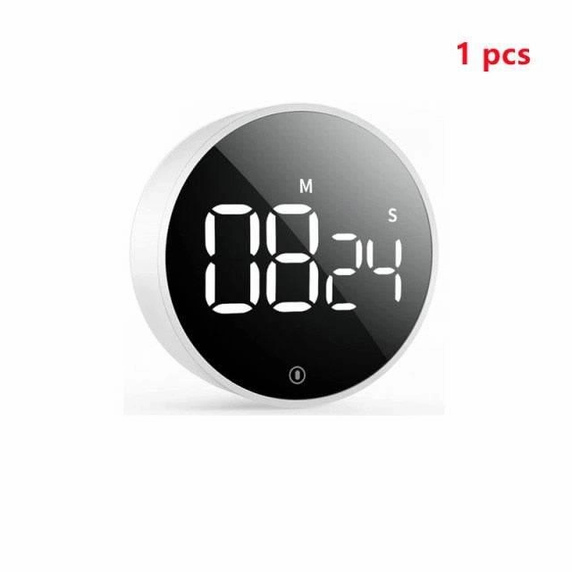 Digital Magnetic Kitchen Timer - LED Cooking Timer