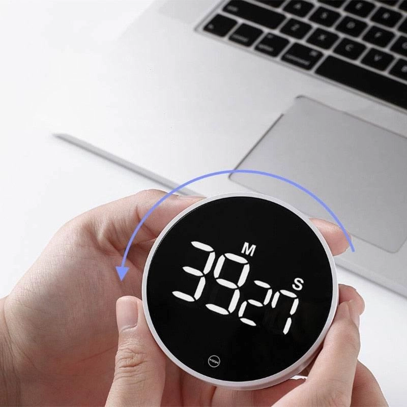 Digital Magnetic Kitchen Timer - LED Cooking Timer
