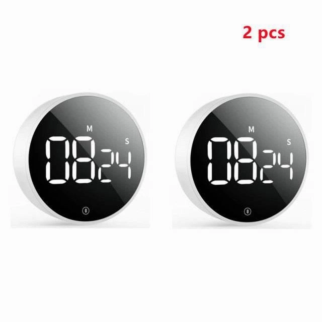Digital Magnetic Kitchen Timer - LED Cooking Timer