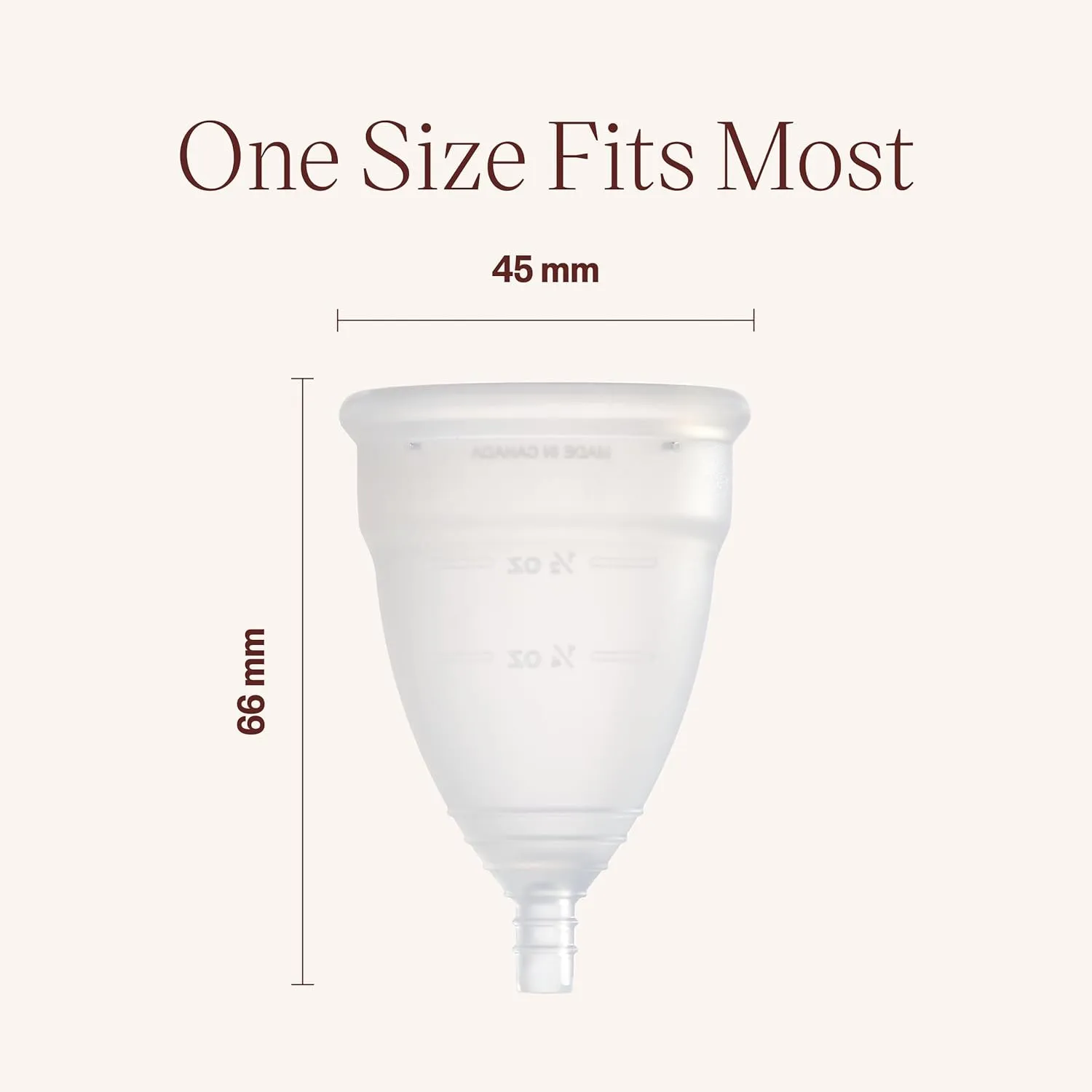 DivaCup - BPA-Free Reusable Menstrual Cup - Leak-Free Feminine Hygiene - Tampon and Pad Alternative - Up To 12 Hours Of Protection - Model 2