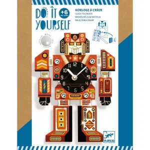 Do it yourself -Robot Clock Kit