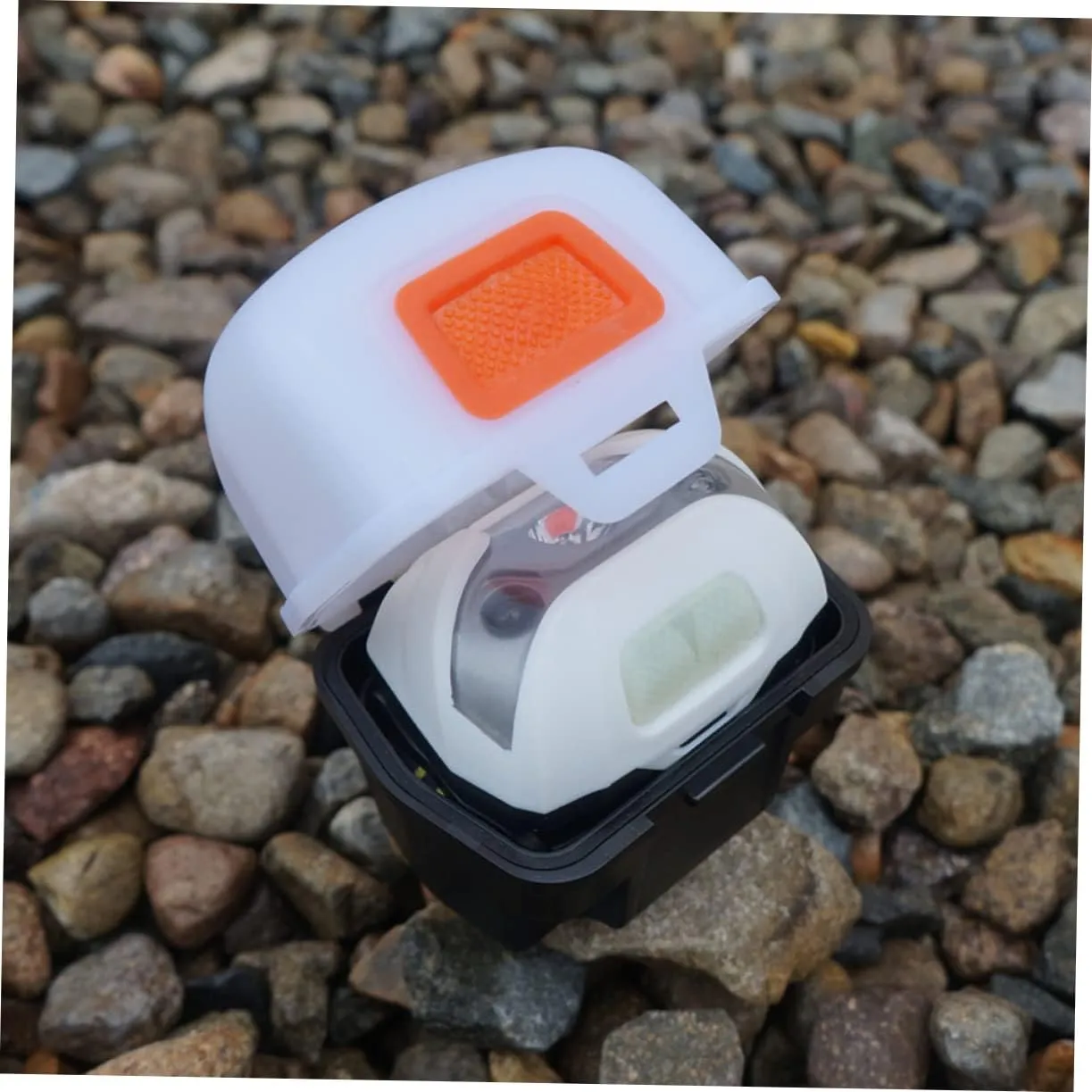 DOITOOL 3pcs Professional Headlight Box Sturdy Lamp Holder for Camping Hiking Outdoor Survival Portable Headlamp Carrier Shockproof Design Easy to Carry
