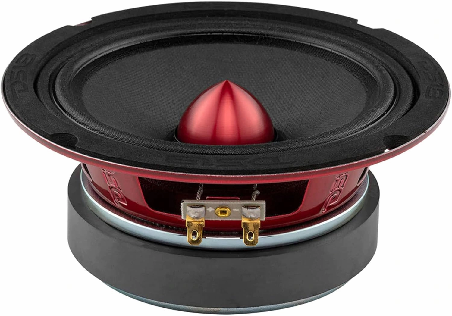 DS18 Mid and High Car Speaker Package - 2X 6.5" Midrange, 2X 1" Tweeters, Built-in Crossover