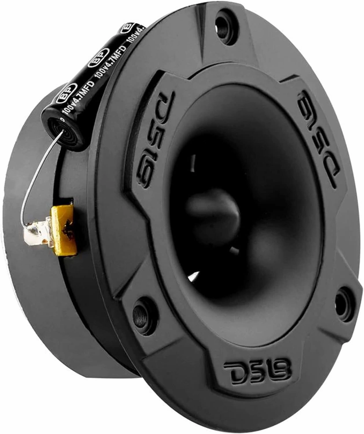 DS18 Mid and High Car Speaker Package - 2X 6.5" Midrange, 2X 1" Tweeters, Built-in Crossover