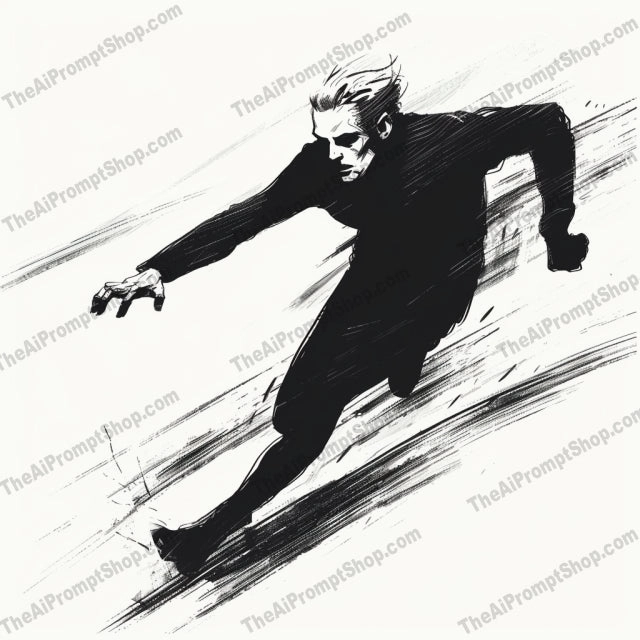 Dynamic Character Art AI MidJourney Image Prompt, 9198
