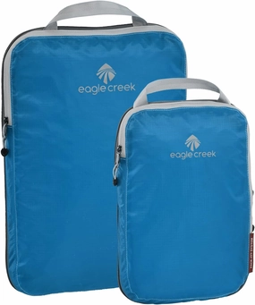 Eagle Creek Pack-It Specter Compression Packing Cubes Set, Brilliant Blue - Small/Medium