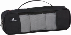 Eagle Creek Pack-It Tube Cube - Small Packing Cube for Suitcases with Two-Way Zipper, Quick-Grab Handle, and Mesh Top for Visibility and Breathability, Black