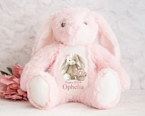 Easter design 8 personalised Easter bunny teddy