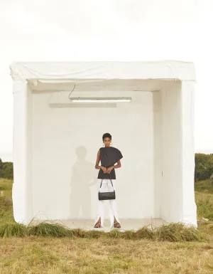 Edie Bag in Black Leather