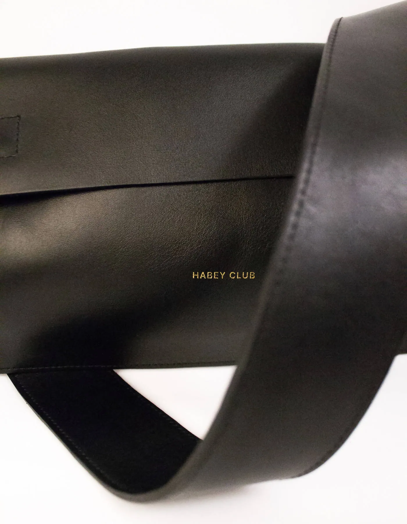 Edie Bag in Black Leather