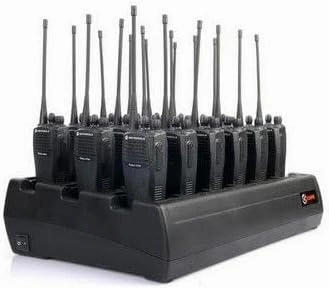 Eighteen Bay Rapid Desk Charger for Kenwood KNB-L2Li-PW Rechargeable Two Way Radio