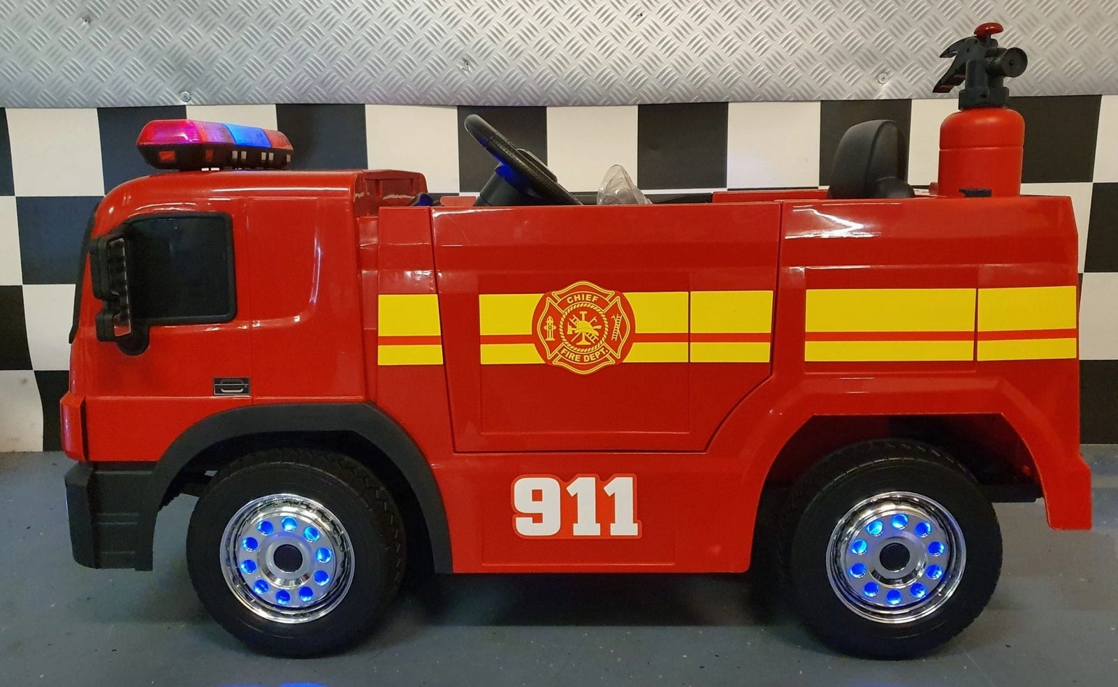 Electric Kids Car Fire Truck 12 Volt with Remote Control