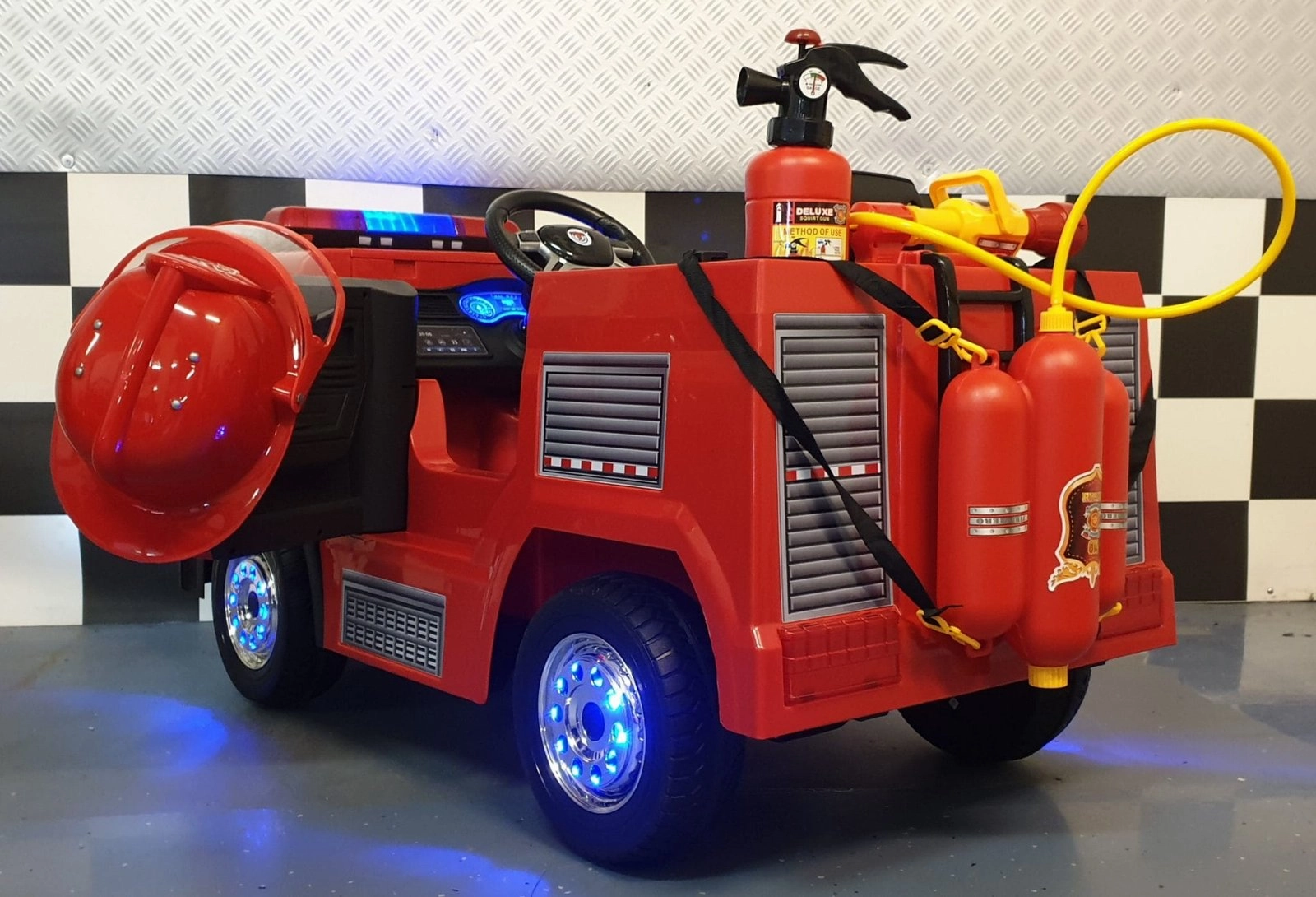 Electric Kids Car Fire Truck 12 Volt with Remote Control