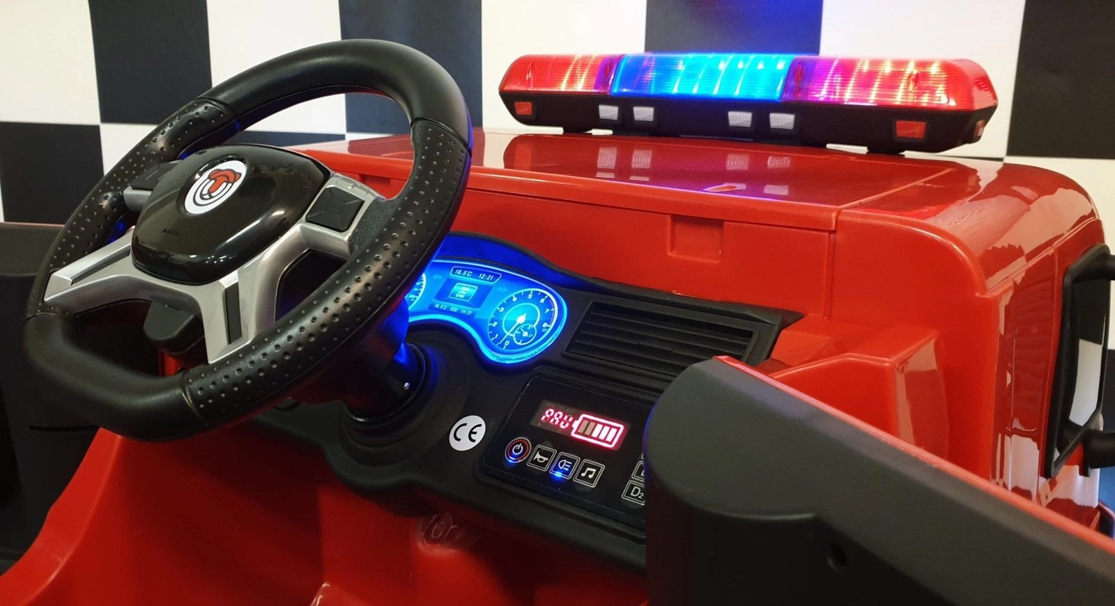 Electric Kids Car Fire Truck 12 Volt with Remote Control