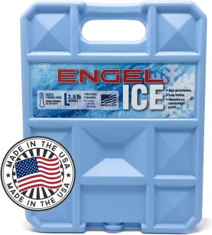ENGEL 32°F Cooler & 5°F Freezer Packs - Made in The USA - Ice Packs for Boating, Fishing, Camping & Food Storage. The Perfect Non-Toxic Safe Replacement for Regular Ice or Dry Ice.