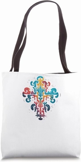 Enigmatic Puzzle Piece Tote Bag