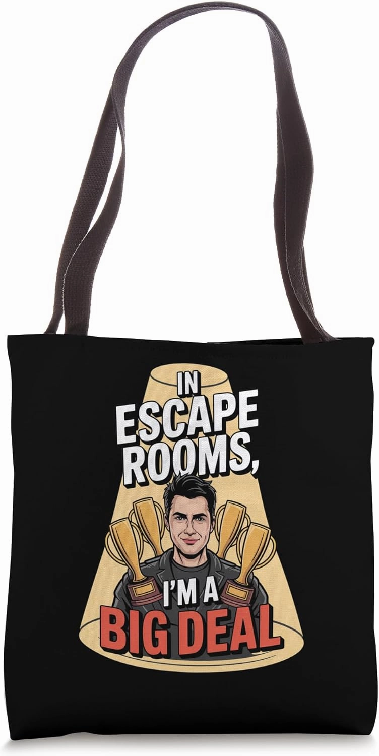 Escape Room Lover Team Psychological Horror Event Tote Bag
