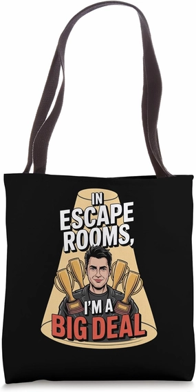 Escape Room Lover Team Psychological Horror Event Tote Bag