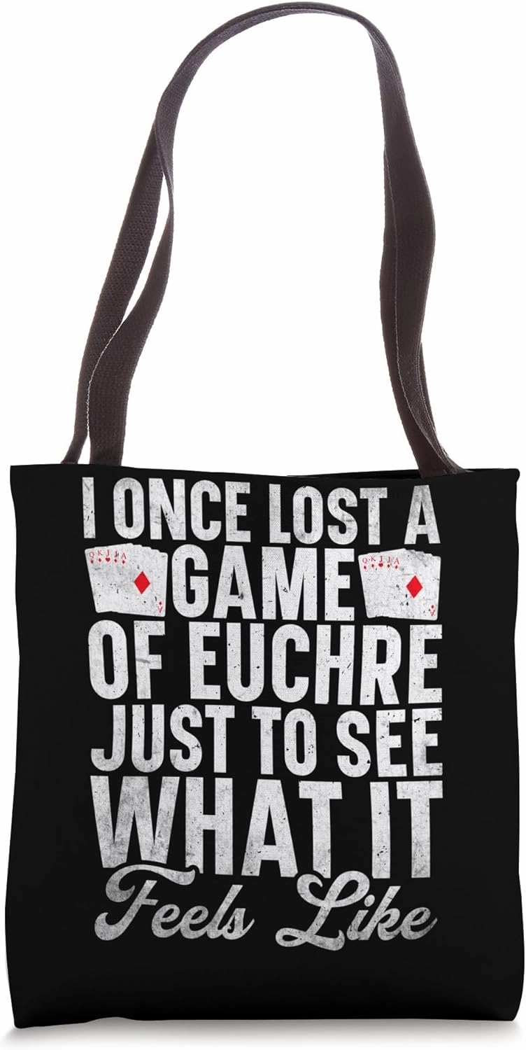 Euchre Cube Euchre Score Marker Euchre Card Game Set Euchre Tote Bag