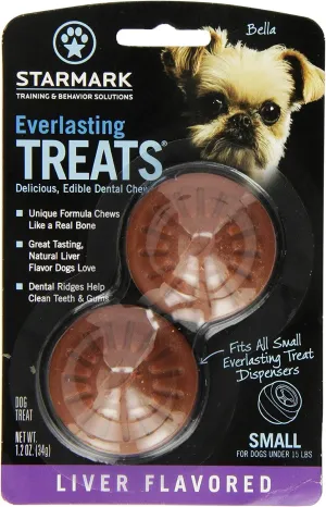 Everlasting Dog Treat in Liver [Set of 2] Size: Small