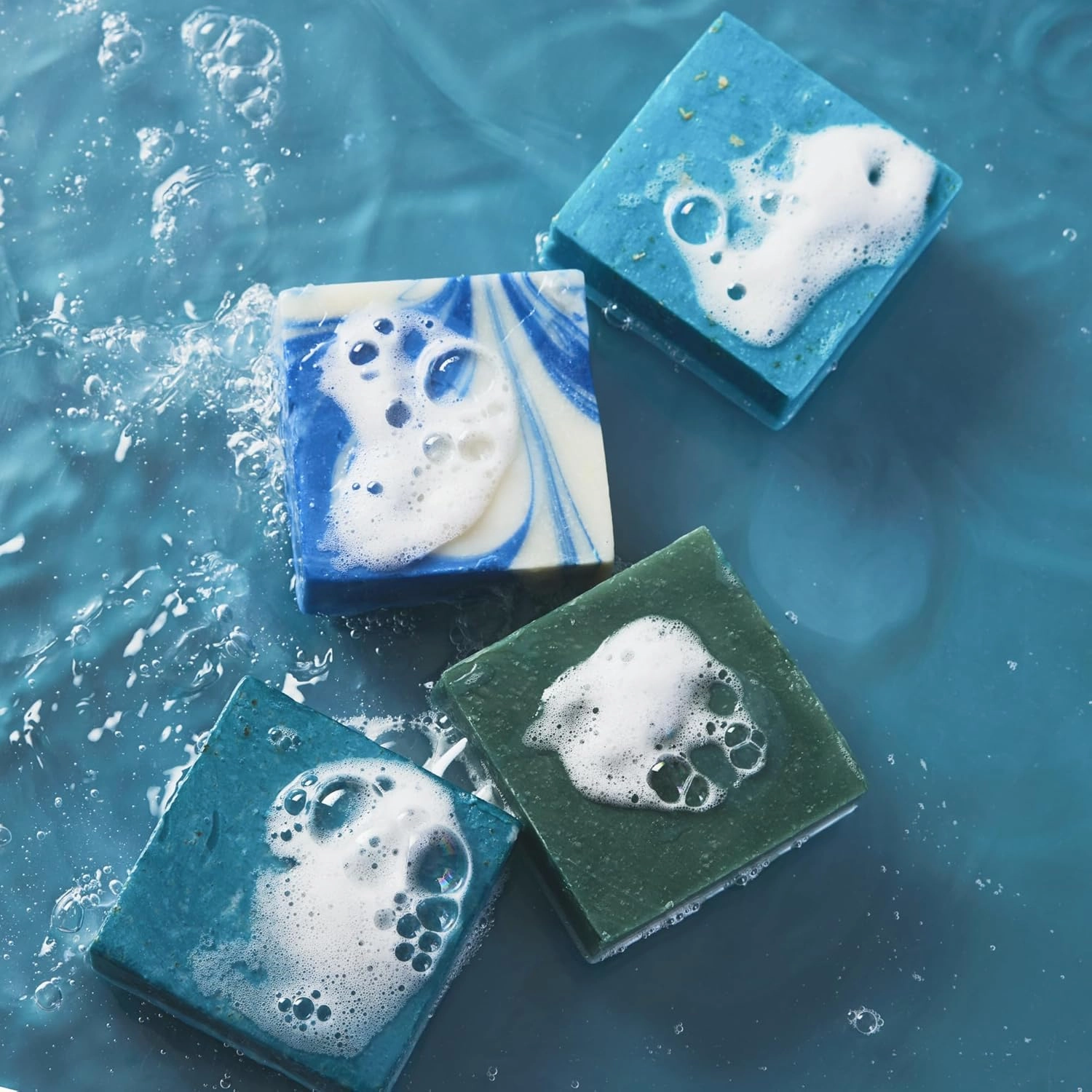 Every Man Jack Cold Plunge Mens Bar Soap Set - Deeply Cleans, Hydrates with Naturally Derived Ingredients - Iconic Cold Water Scents - Pacific Dive, Glacier Bay, Tahoe Blue, Yosemite Falls, 8 Bar Set