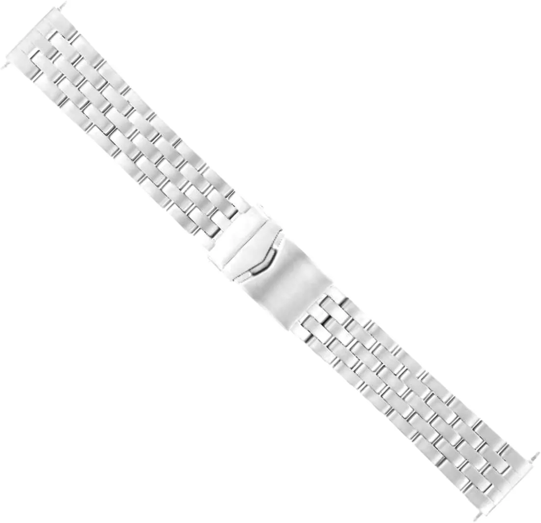 Ewatchparts 20mm Watch Band Bracelet Compatible With Breitling Colt A74380 Chronometre Stainless Steel Shiny