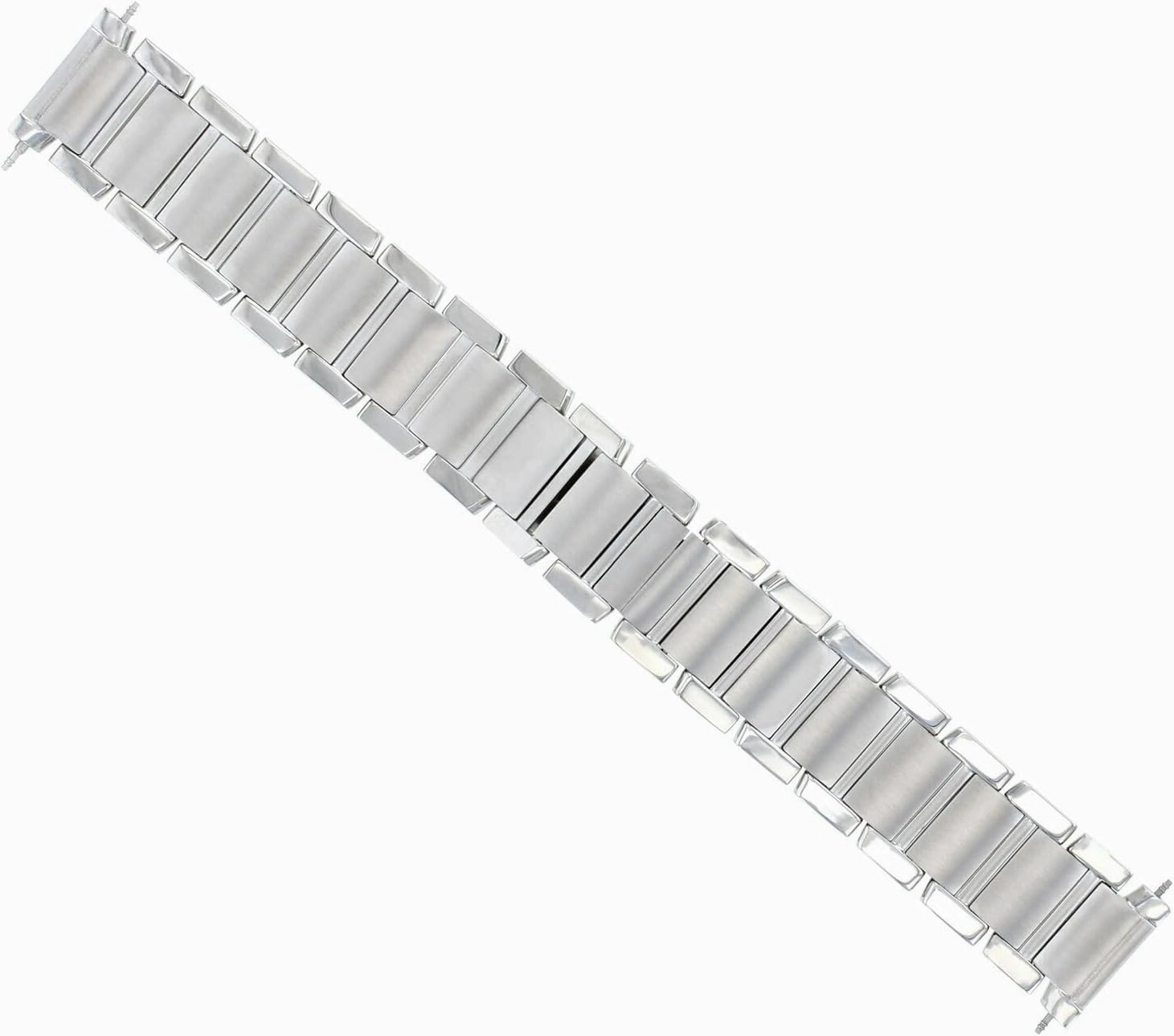 Ewatchparts 20mm Replacement Watch Band Compatible With Cartier Ronde Sol Tank Francaise W6701005 Stainless Steel