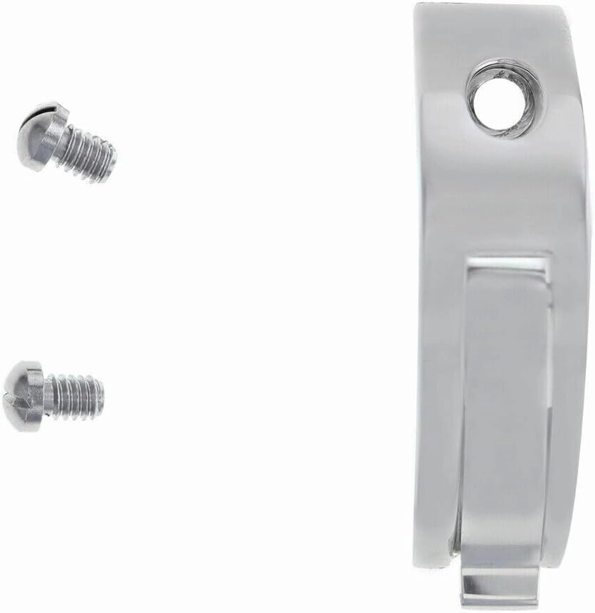 Ewatchparts CROWN GUARD COMPATIBLE WITH PANERAI PAM 111 00104 LUMINOR MARINA 44MM POLISH STAINLESS STEEL