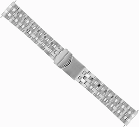 Ewatchparts Watch Band Compatible With Breitling Aerospace Chronomat B13050.1 20mm Steel Matte/Polish