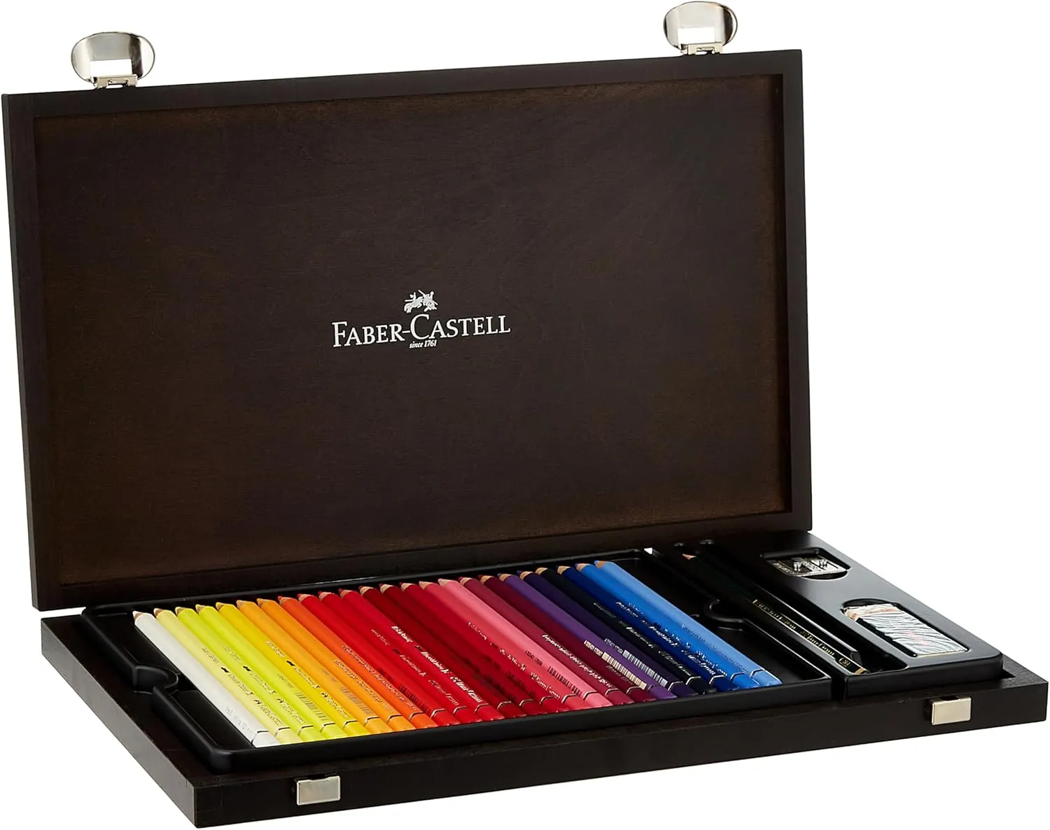 Faber-Castell Art & Graphic Albrecht Dürer Watercolour Pencil, Multicoloured, Wooden Case Of 48, For Art, Craft, Drawing, Sketching, Home, School, University, Colouring