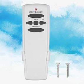 Fan-HD Remote Control for Hampton Bay, Hunter,Harbor Brezee Ceiling Fans, 3-Speed Light Dimmer 303.9MHz, Replaces L3H2010FANHD L3H2014FANHD UC7078T CHQ7078T HD5 (Remote Only)