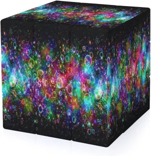 Fantasy Rainbow Color Bubble Funny 3x3x3 Cube Smooth Lightweight Puzzle for Adult Graphic Printing Travel