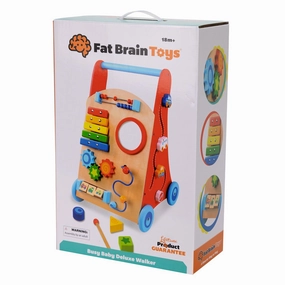 FAT BRAIN TOYS BUSY BABY DELUXE WALKER