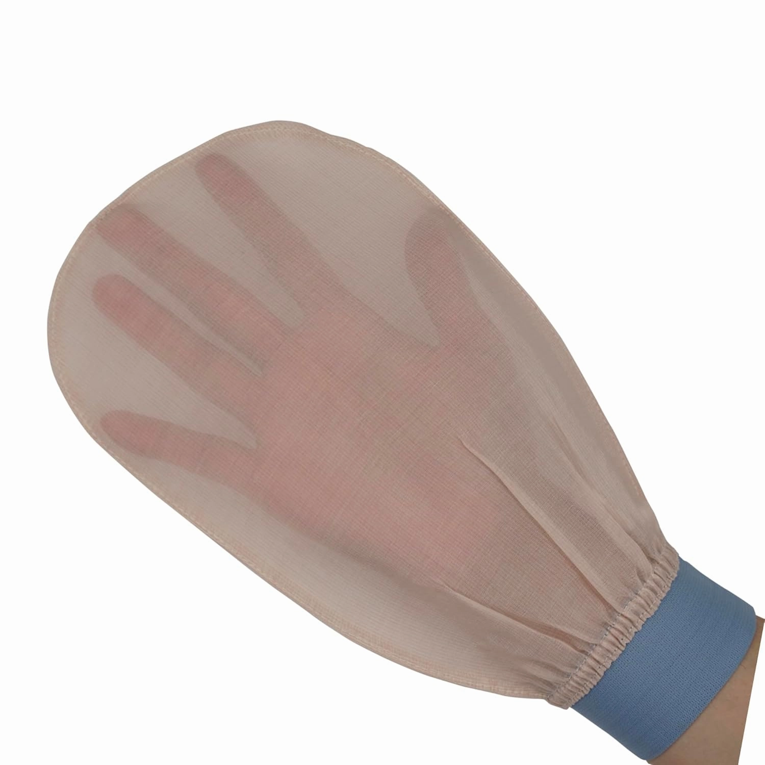 Feel Fine Turkish Exfoliating Mitt – 100% Raw Silk Hammam Kese Glove for Men & Women | Handcrafted Turkish Skin Peeling Scrubber Bath & Sauna Exfoliator (Lilac)