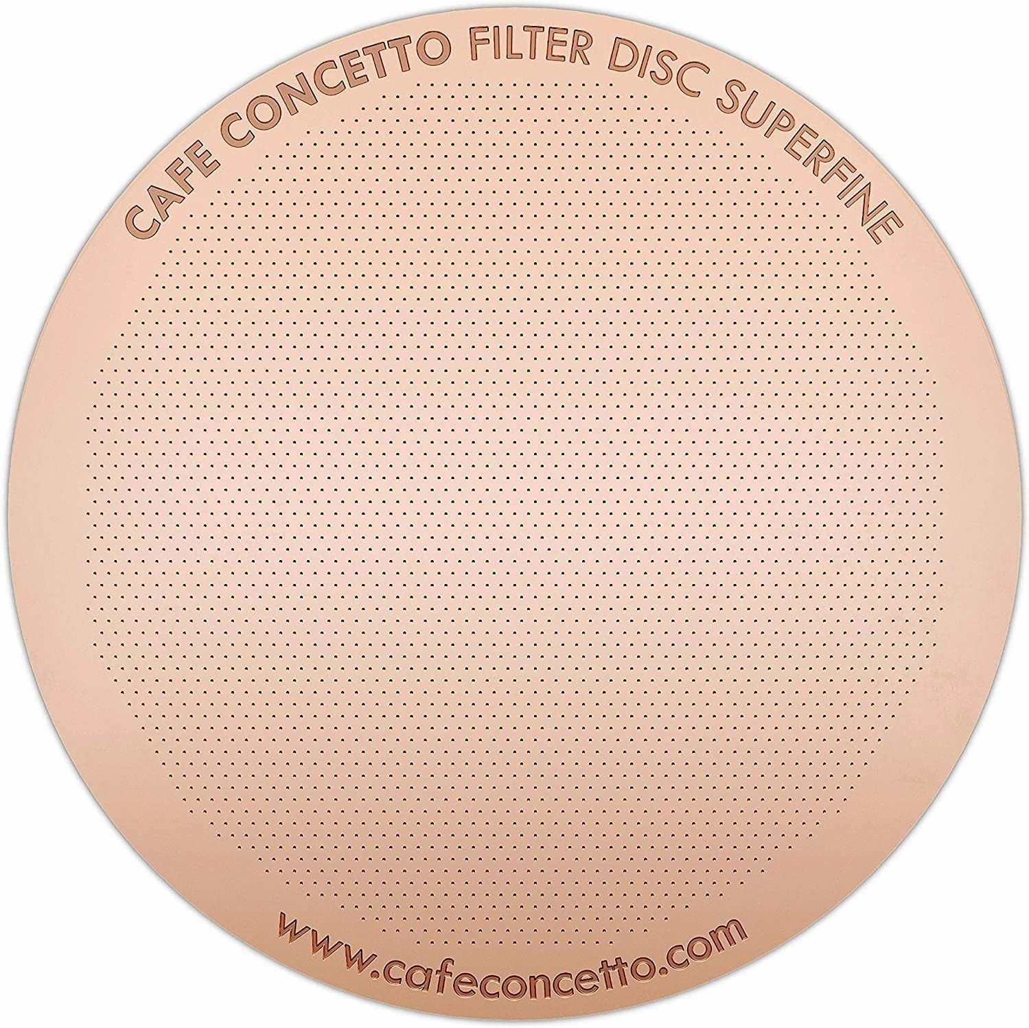 Filter for use in AeroPress XL Coffee Makers (Superfine XL) - Premium Replacement Disc - Reusable Metal, Titanium Coated Stainless Steel. Upgrade Your Mesh or Filter Papers