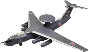 Finished Models 1:200 Scale for Russian A-50U Early Warning Aircraft Alloy Static Collectible Decoration Scale Airplanes