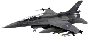 Finished Models 1:72 Scale for USA F16D Greek Air Force Fighter Alloy Aircraft Model Static Decoration Scale Airplanes