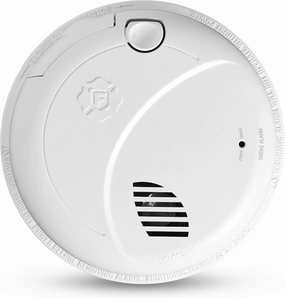 First Alert SM100V-AC, Interconnect Hardwire Smoke Alarm with Battery Backup & Voice Alerts, 1-Pack