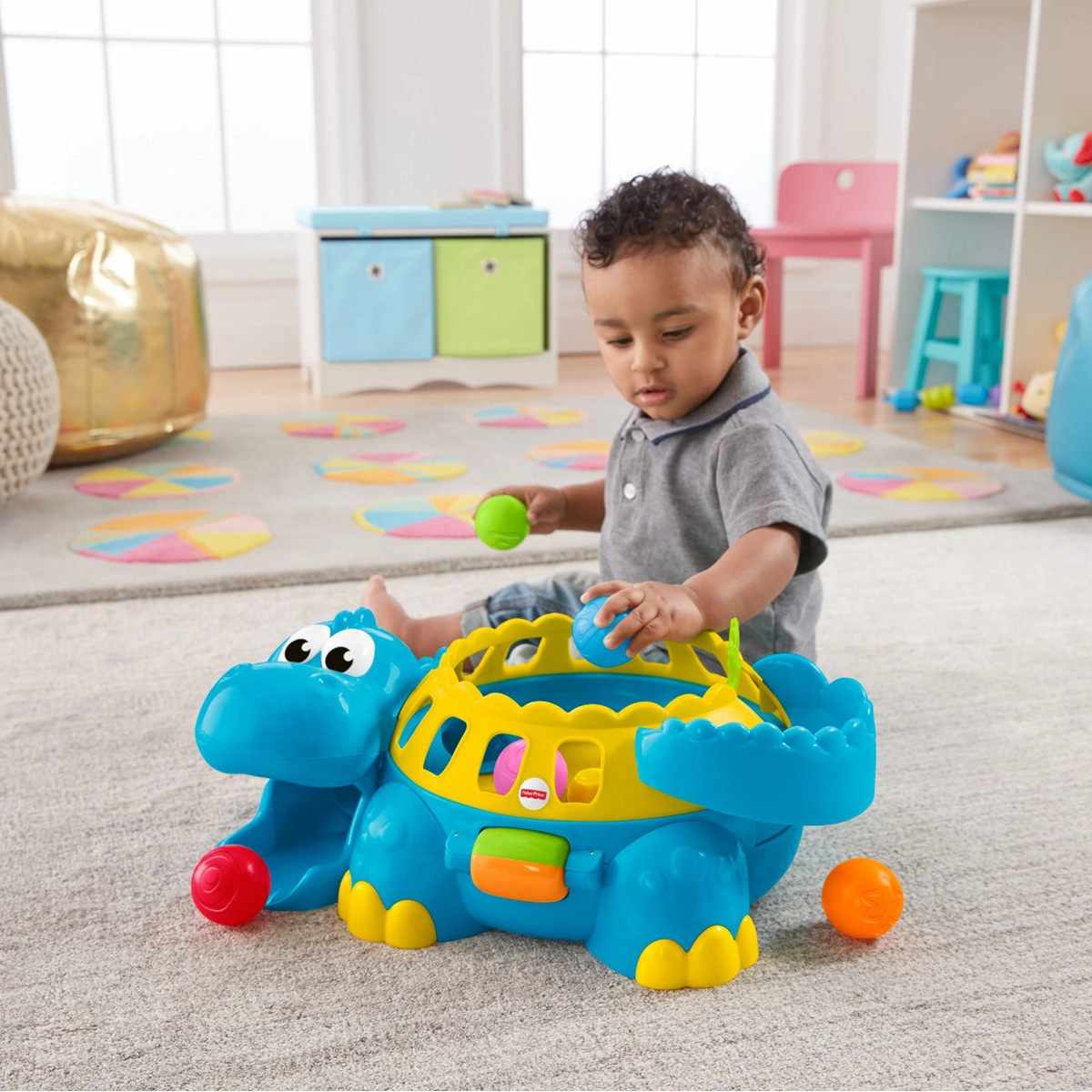 Fisher-Price GoBabyGo Poppity Pop Musical Dino