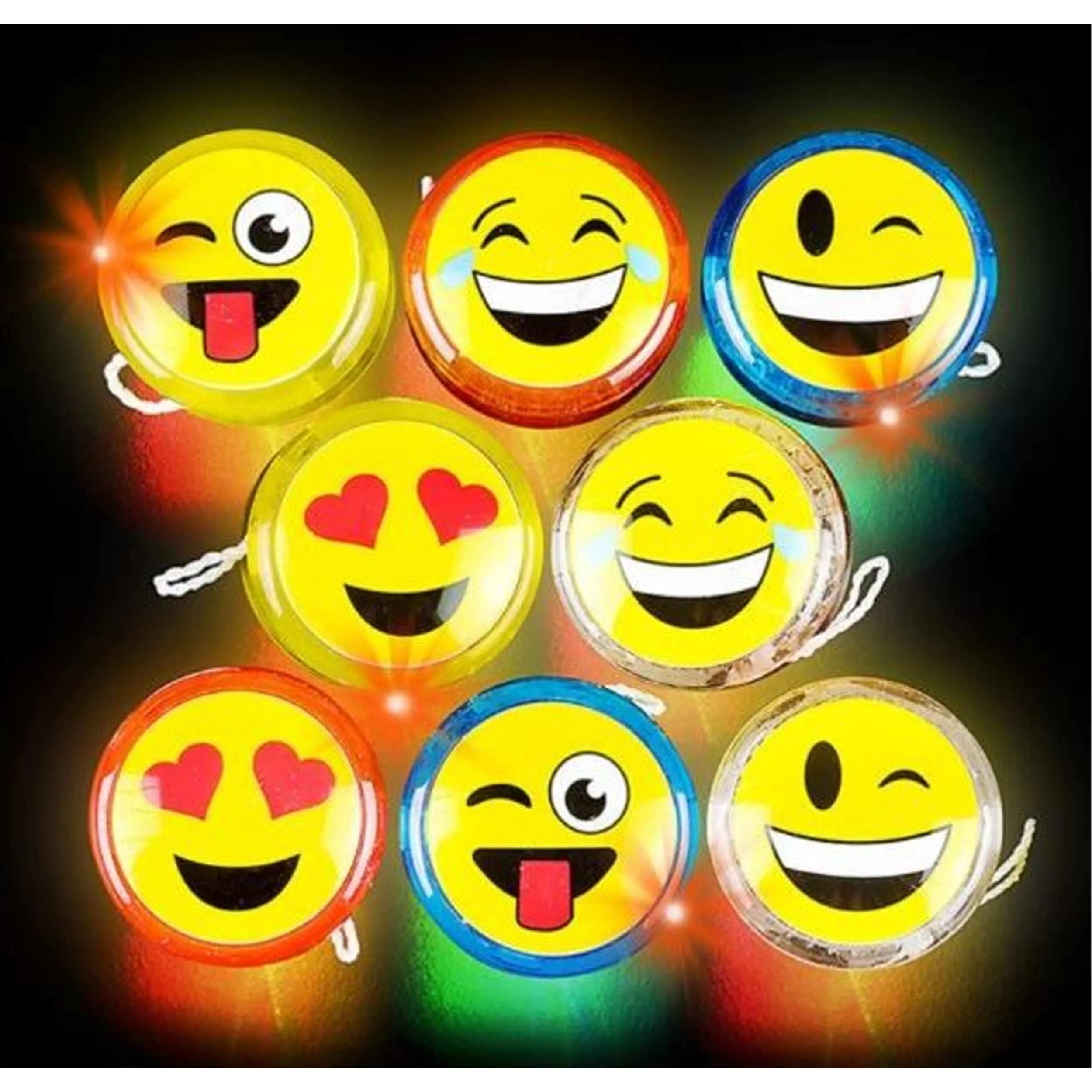 Flashing Emoticon Yo Yo – Fun and Light-Up Toy