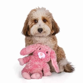 Fluffy Bunny Dog Toy