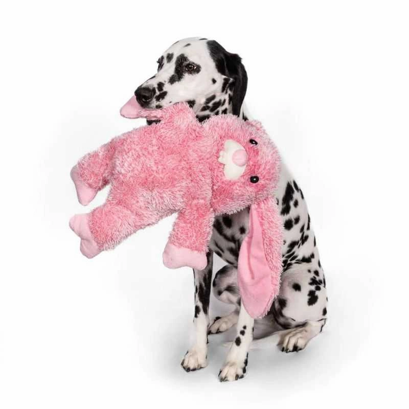 Fluffy Bunny Dog Toy