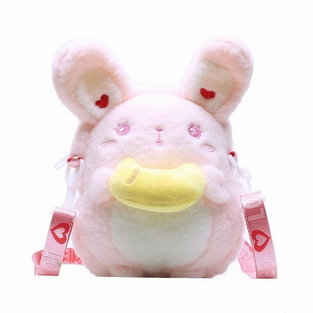 Fluffy Bunny Messenger Bag