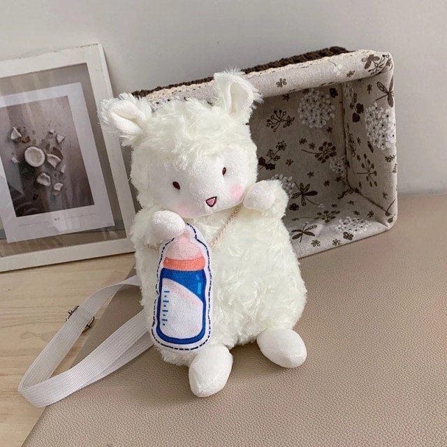 Fluffy Bunny Messenger Bag