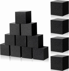 Foam Pit Blocks 4" X 4" X 4" Trampoline Foam Padding Cubes for Gymnastics, Trampoline Arenas, Parkour Courses