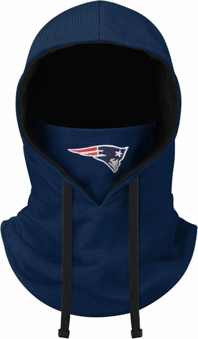 FOCO NFL unisex-adult Nfl Team Logo Waffle Drawstring Winter Cap Hooded Gaiter Balaclava Face Cover