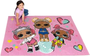 Franco Kids Room Non Slip Area Rug, 69 in x 52 in, LOL Surprise